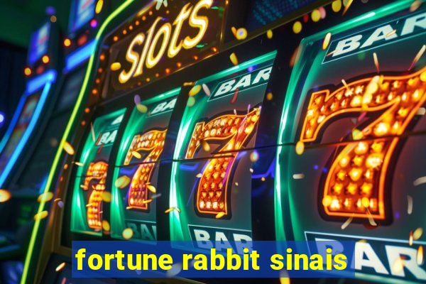 fortune rabbit sinais